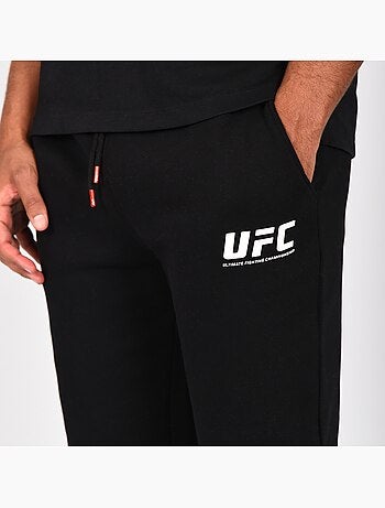 Jogging UFC homme noir pantalon sport training fitness