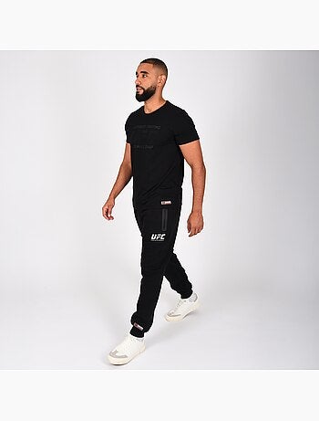 Jogging UFC homme noir pantalon sport training fitness