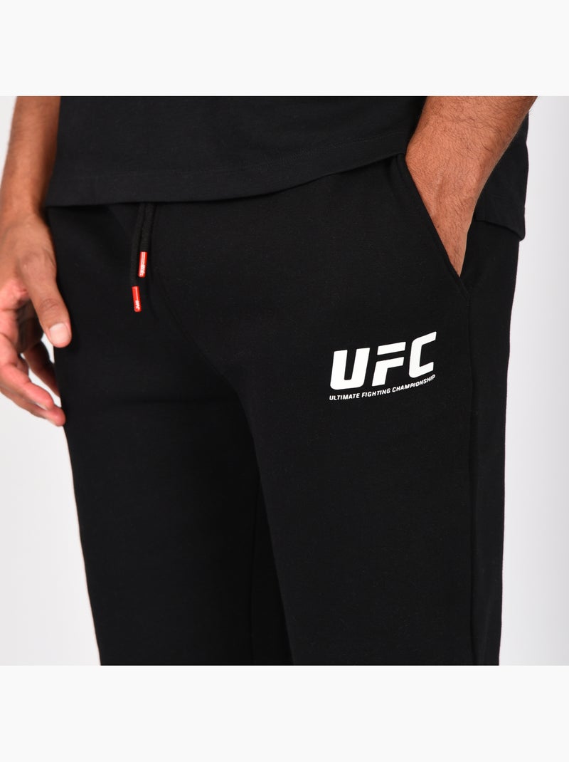 Jogging UFC homme noir pantalon sport training fitness Noir - Kiabi