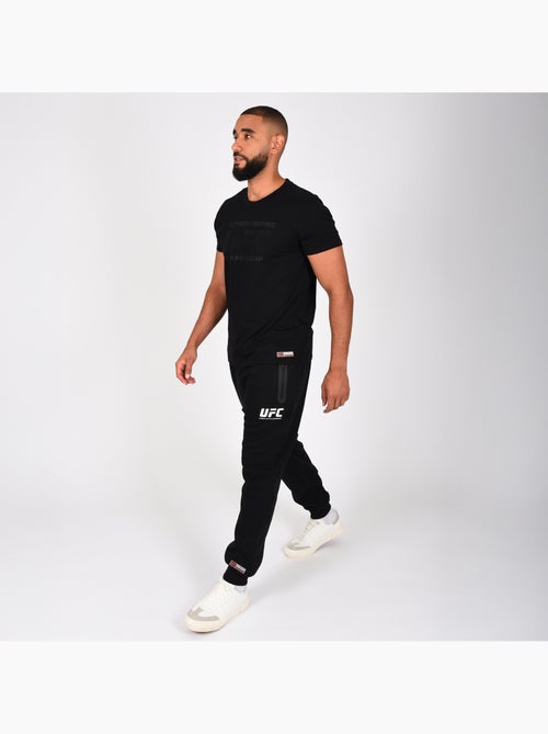 Jogging UFC homme noir pantalon sport training fitness - Kiabi