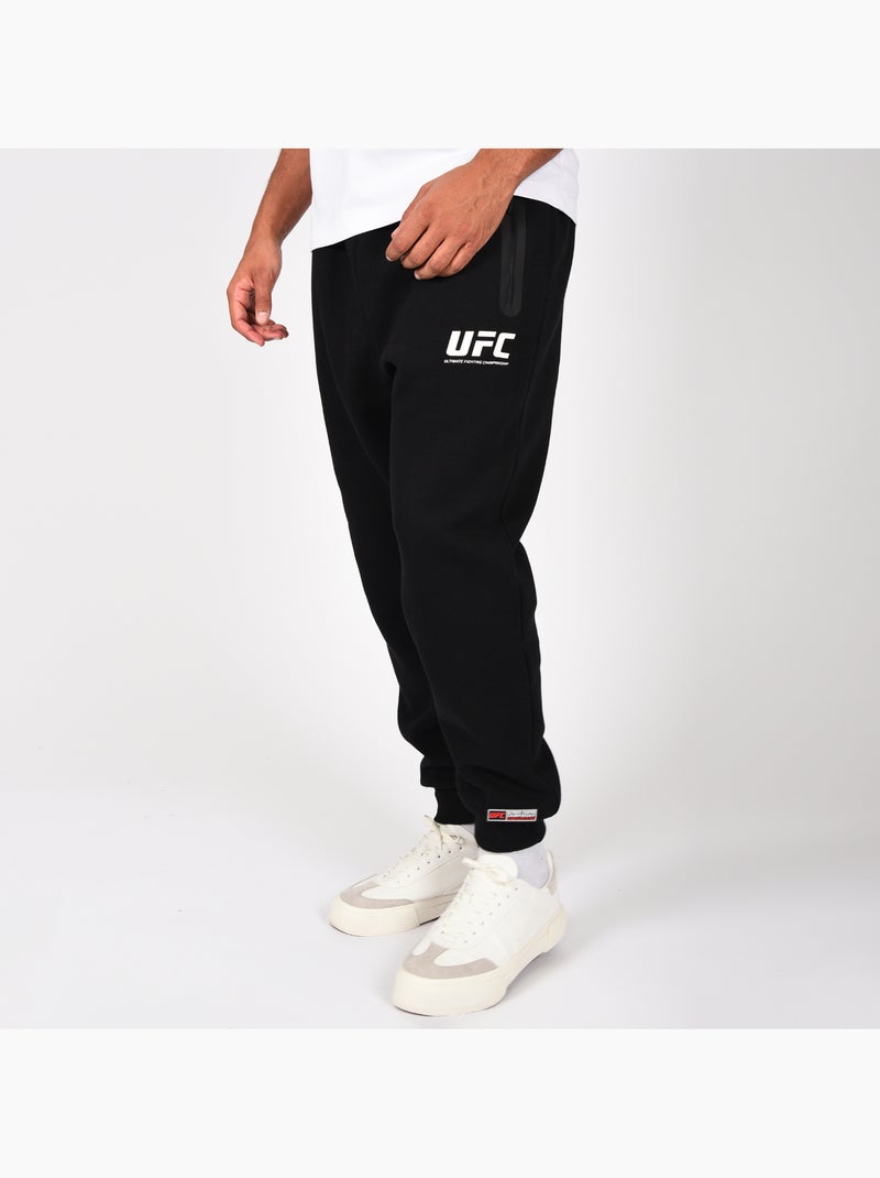 Jogging UFC homme noir pantalon sport training fitness Noir - Kiabi