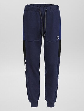 Pantalon jogging en molleton - Bleu marine - Kiabi - 10.00€