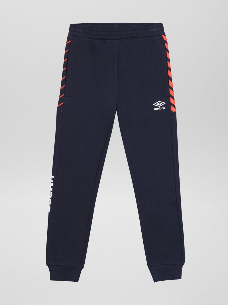 Jogging 'Umbro' en molleton Bleu marine - Kiabi