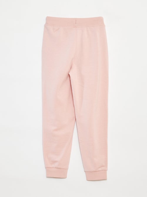 Jogging uni avec taille élastiquée - Kiabi