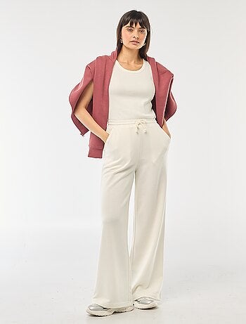 Jogging uni en coton