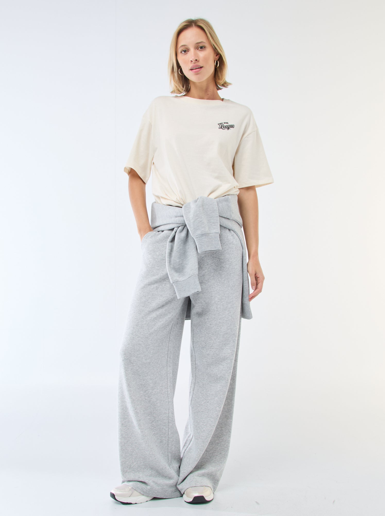 Jogging uni en coton