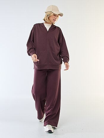 Jogging uni en coton