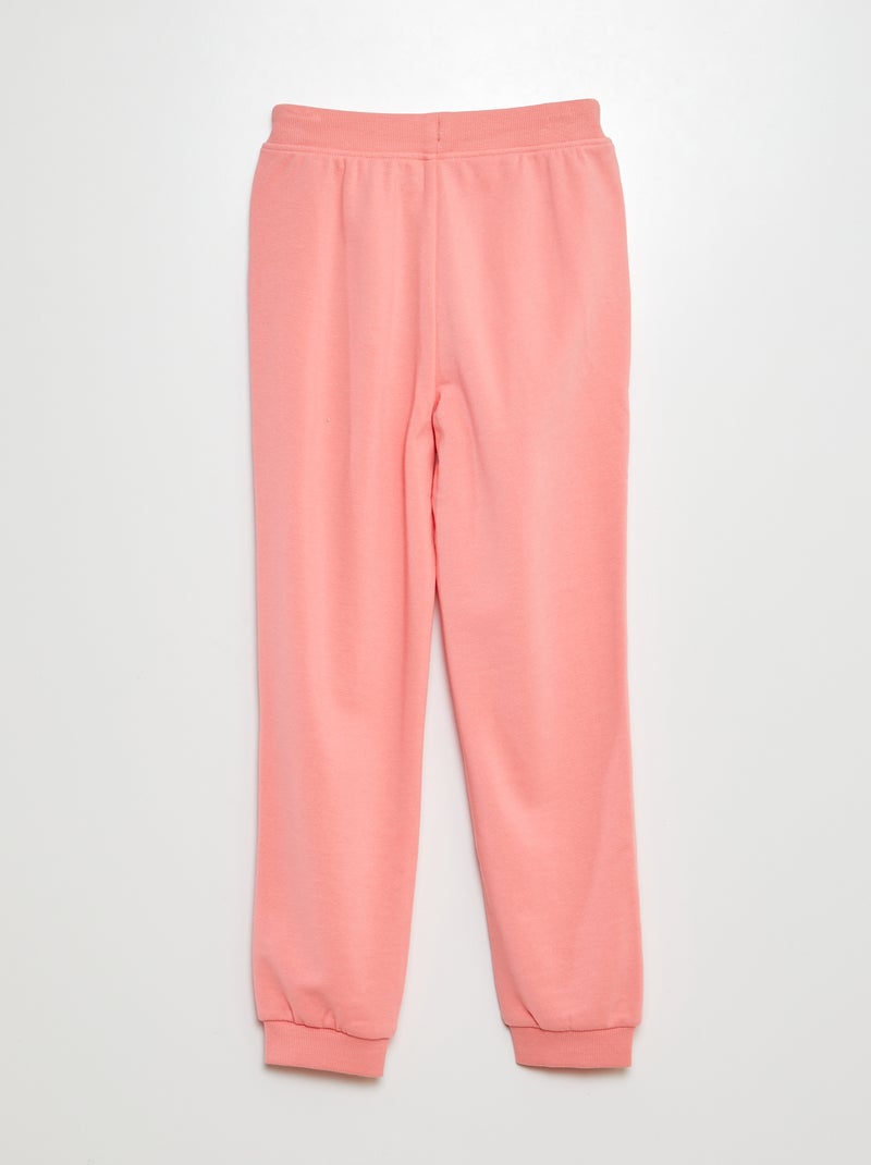 Jogging uni en molleton léger ROSE - Kiabi