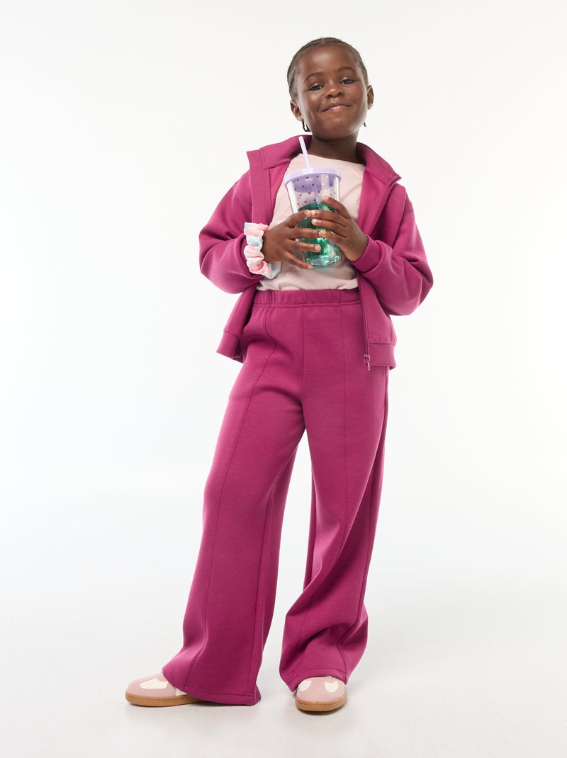 Jogging wide leg Rose - Kiabi