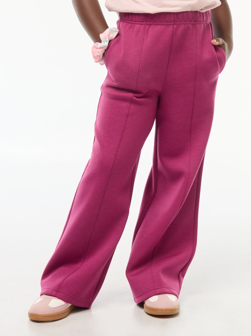 Jogging wide leg Rose - Kiabi