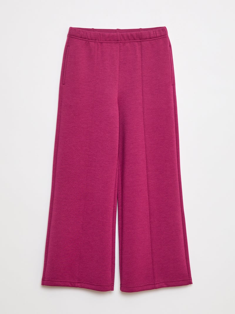 Jogging wide leg Rose - Kiabi