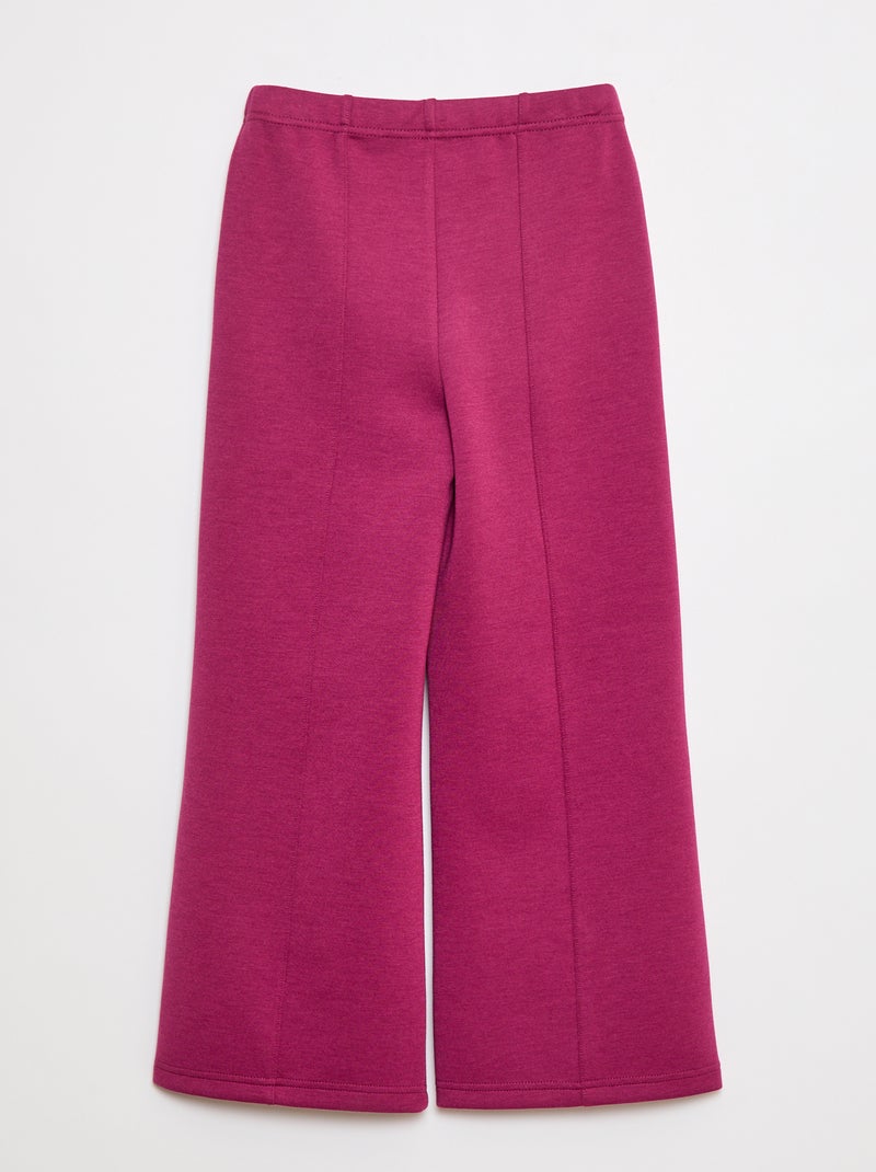 Jogging wide leg Rose - Kiabi