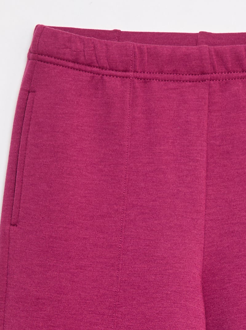 Jogging wide leg Rose - Kiabi