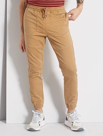 Joggpant en coton stretch
