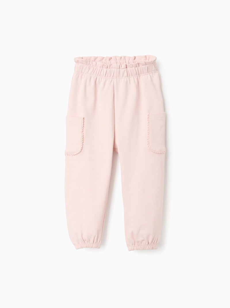 Jogpant avec Broderies aux Poches Rose clair - Kiabi