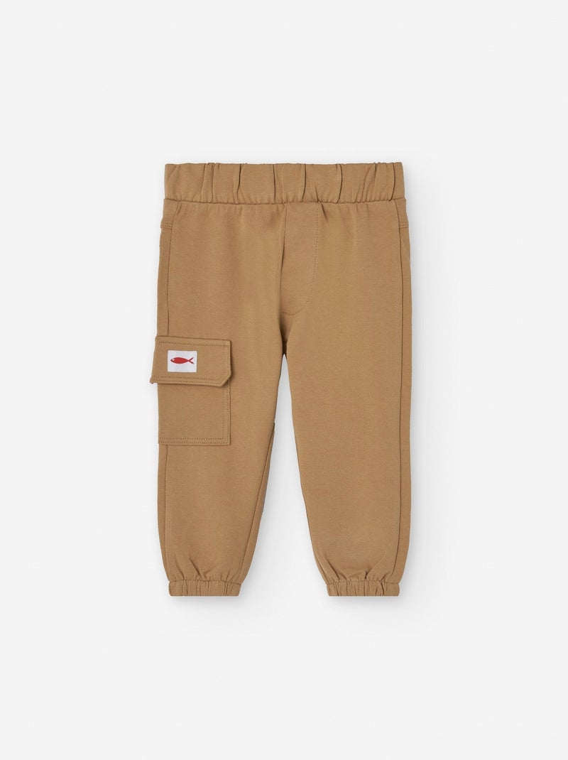 Jogpant avec Poche Cargo Beige foncé - Kiabi