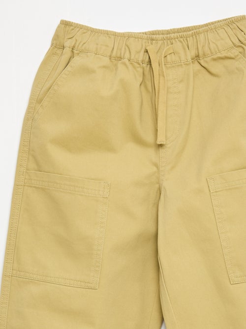 Jogpant avec poches plaquées latérales - Kiabi