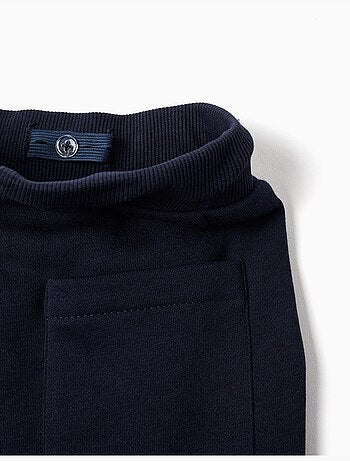 Jogpant cargo en coton peigné à imprimé Creative