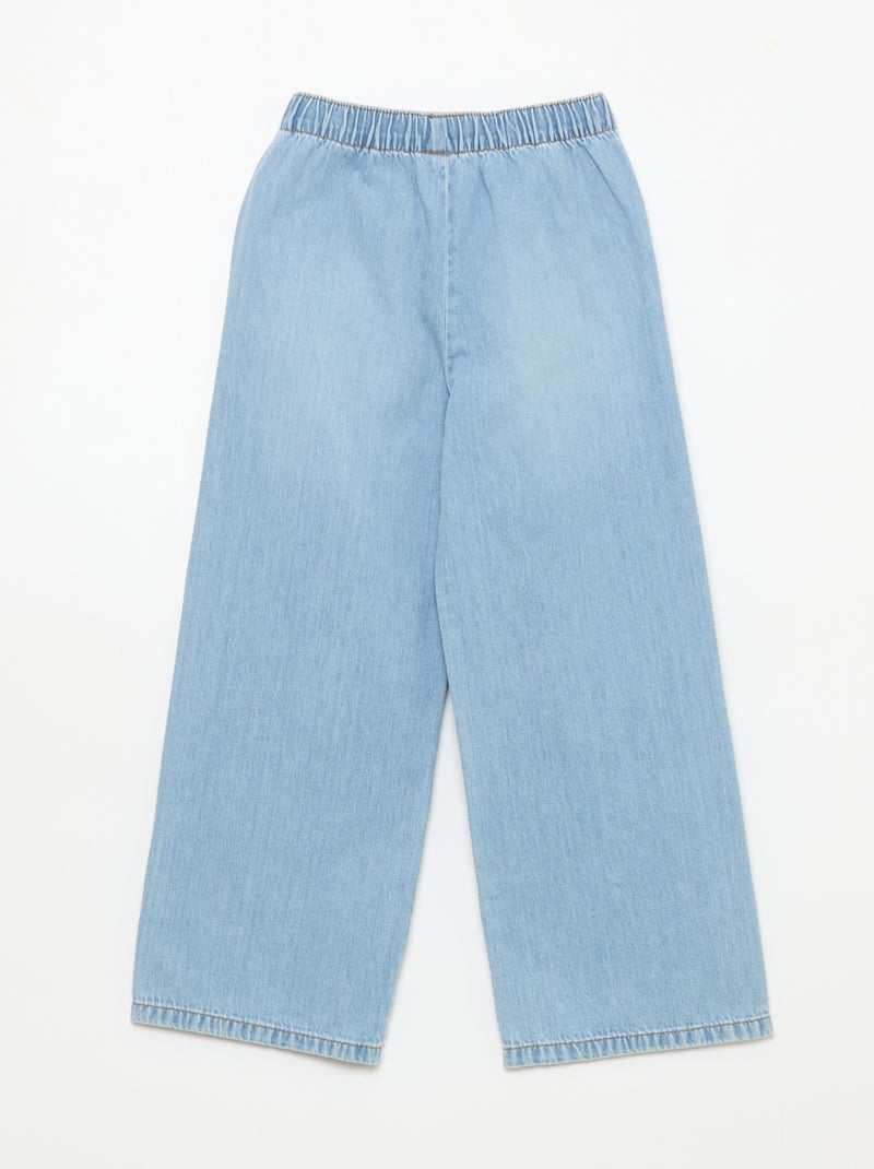 Jogpant coupe large Bleu - Kiabi