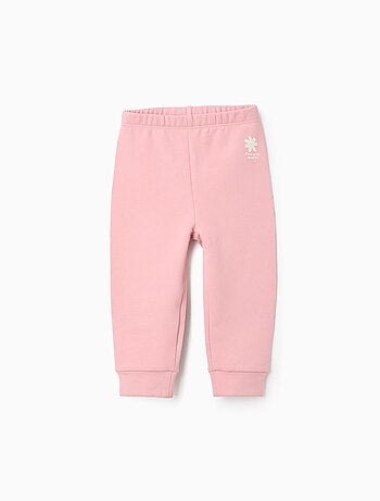 Jogpant en coton polyester peigné