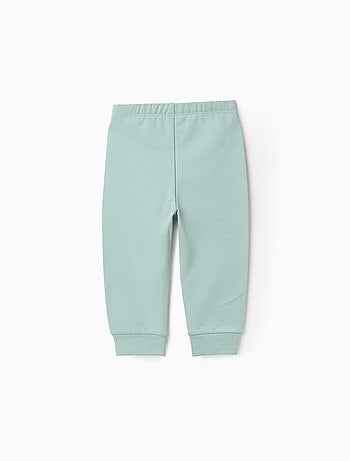 Jogpant en coton polyester peigné
