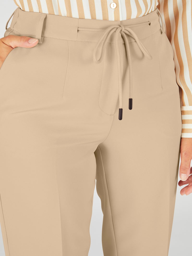 Jogpant enfilable - Damart Beige - Kiabi