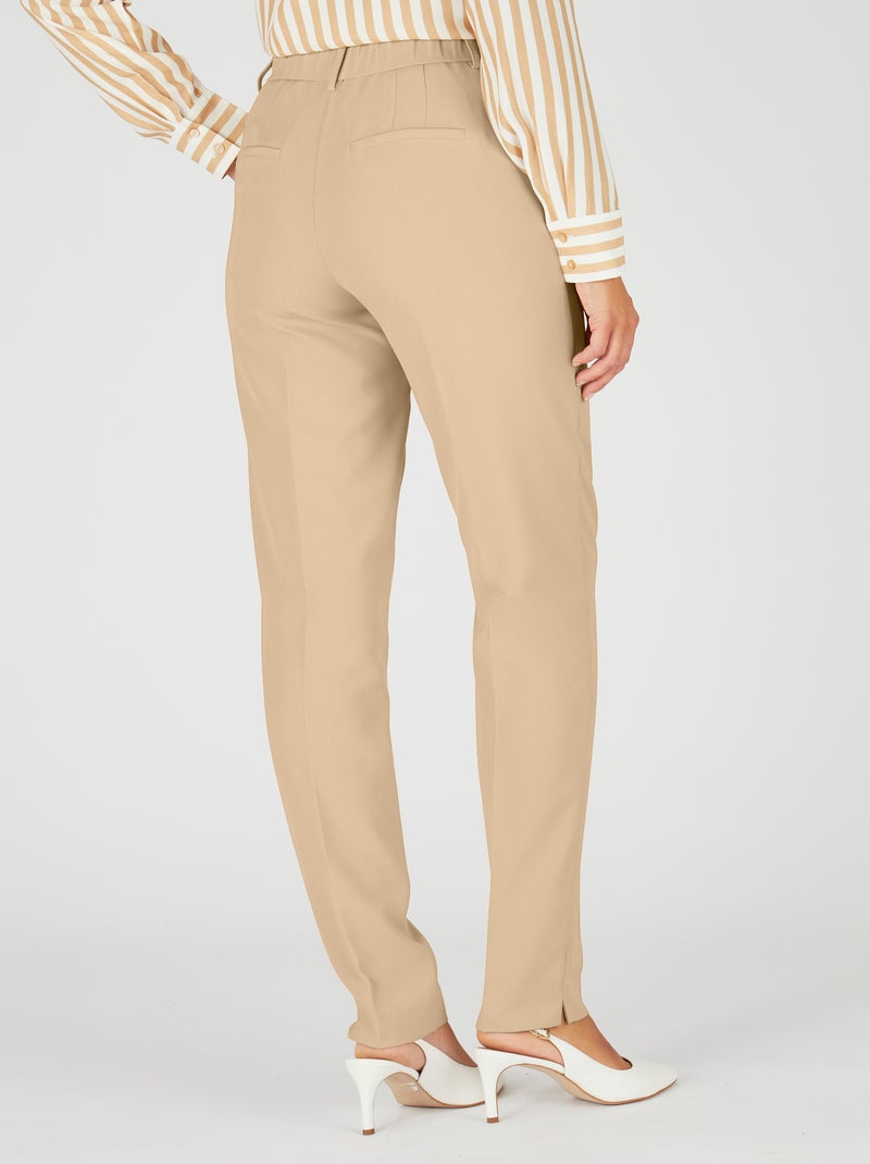 Jogpant enfilable - Damart Beige - Kiabi