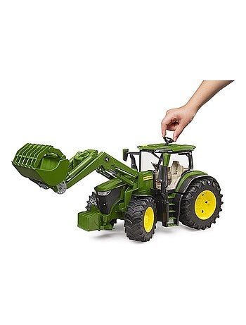 John Deere 7R avec chargeur avant