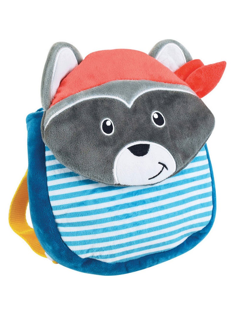 John le Raton sac à dos en Peluche  3D - Hauteur 23 cm Multicolore - Kiabi