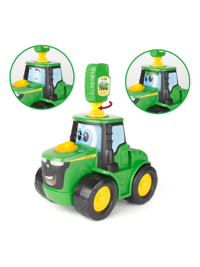 Johnny tracteur key & go -  interactif dès 18 mois Vert - Kiabi