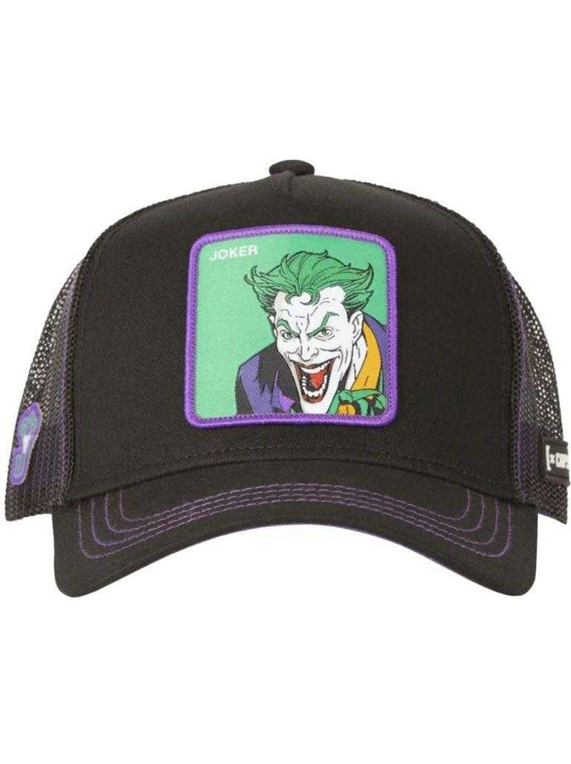 Joker - Casquette trucker motif/style Capslab (Le Joker) Noir - Kiabi