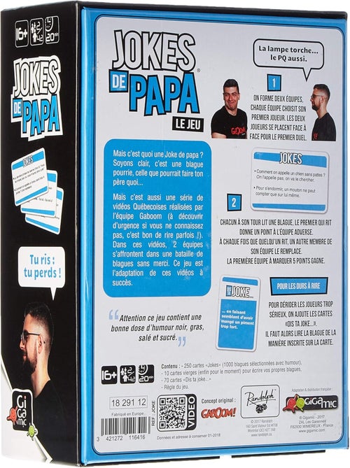 Jokes de Papa - Kiabi