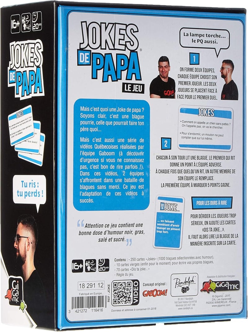 Jokes de Papa Noir - Kiabi
