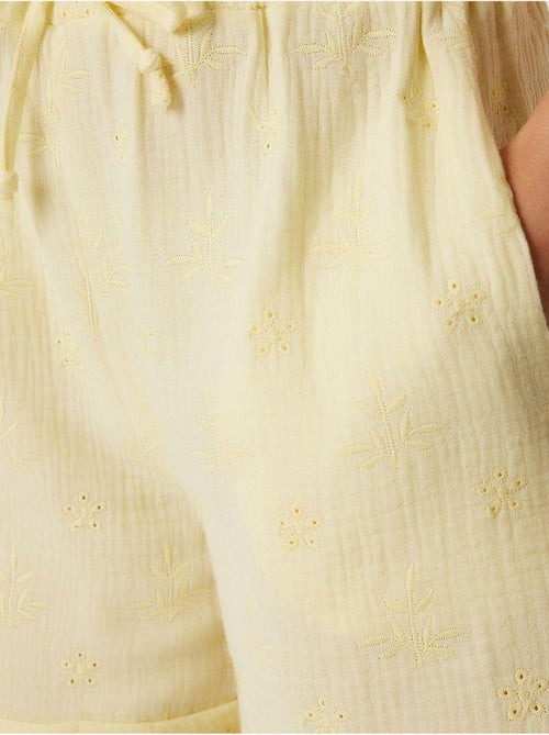 Joli mini-short taille haute à cordon de serrage avec détail de bordure istanbul - Kiabi Joli mini-short taille haute à cordon de serrage avec détail de bordure istanbul - Kiabi