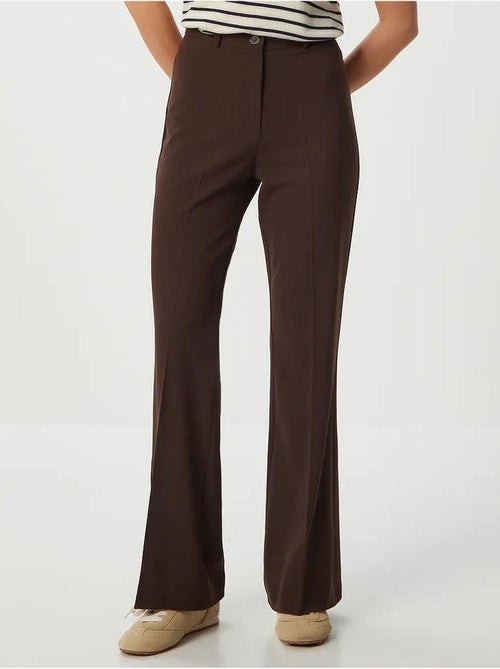 Joli pantalon évasé taille haute avec fermeture éclair istanbul - Kiabi Joli pantalon évasé taille haute avec fermeture éclair istanbul - Kiabi