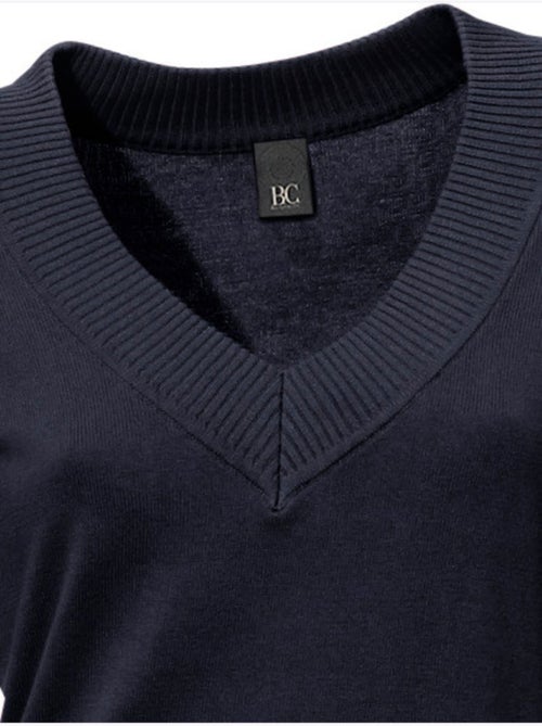 Joli Pull Basique à Encolure En V - Taille Standard - helline - Kiabi