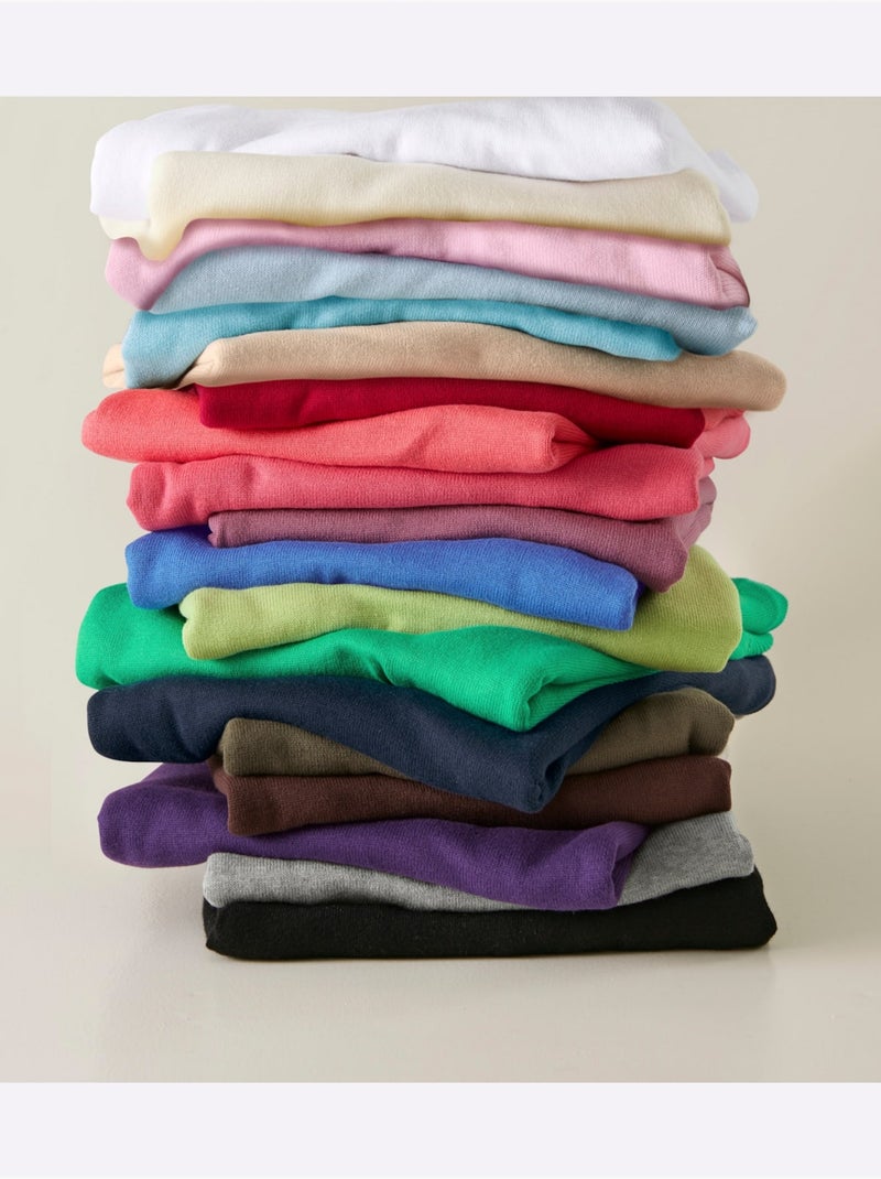 Joli Pull Basique à Encolure En V - Taille Standard - Helline Bleu roi - Kiabi