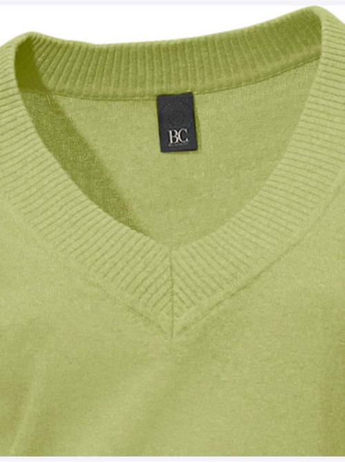 Joli Pull Basique à Encolure En V - Taille Standard - helline - Kiabi