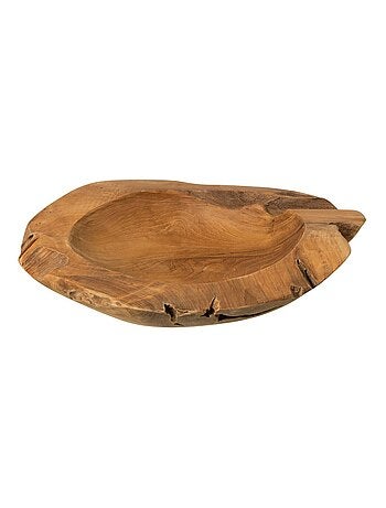 Jolie coupelle ronde en Teck