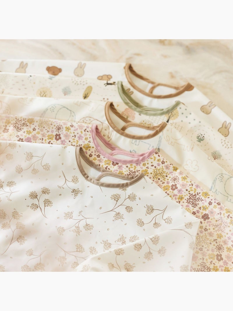 Jollein - Bavoir à manches imperméable Rose - Kiabi