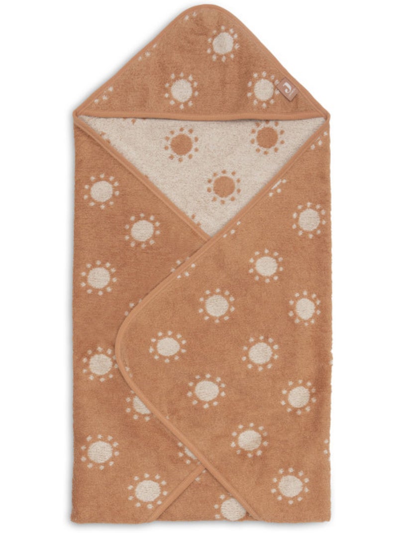 Jollein - cape de bain en éponge Orange corail - Kiabi