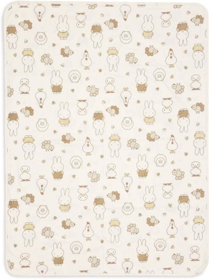 Jollein - Couverture en jersey Ecru - Kiabi