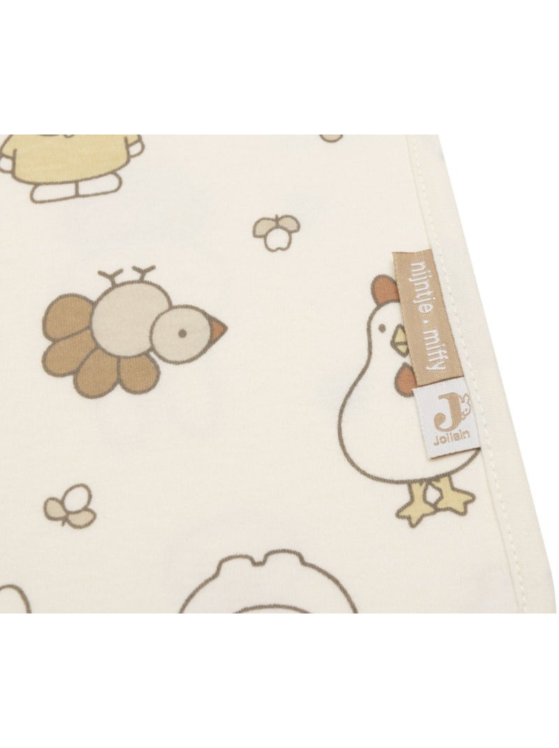 Jollein - Couverture en jersey Ecru - Kiabi