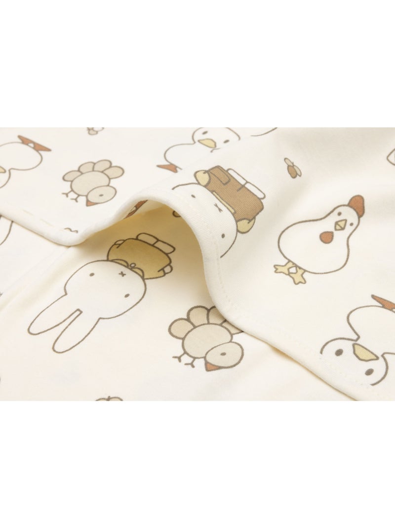 Jollein - Couverture en jersey Ecru - Kiabi