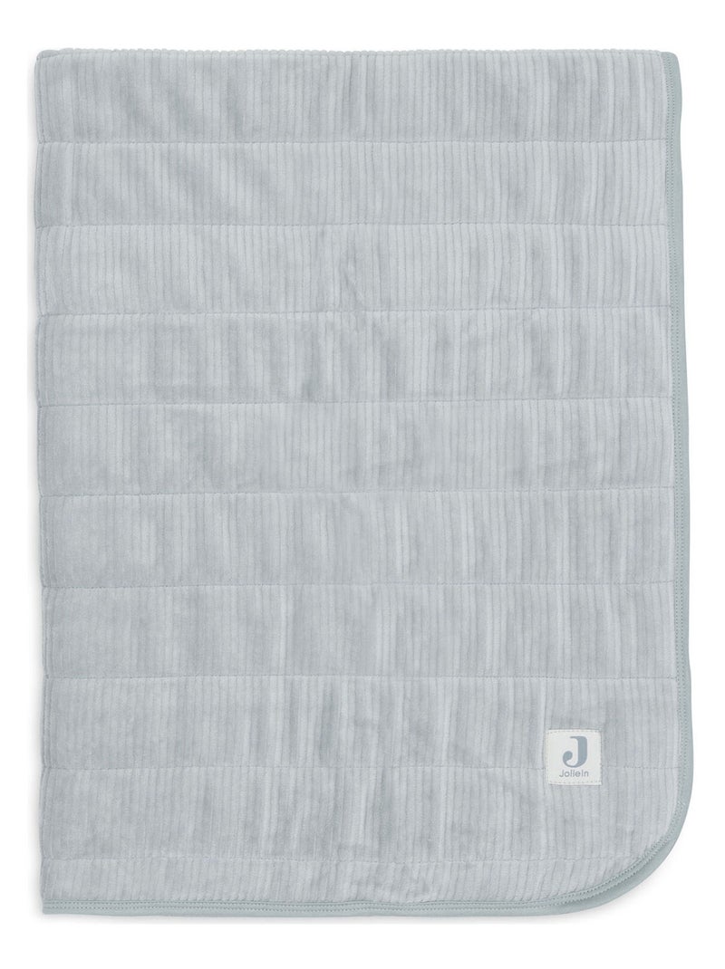 Jollein - Couverture en jersey Vert d'eau - Kiabi