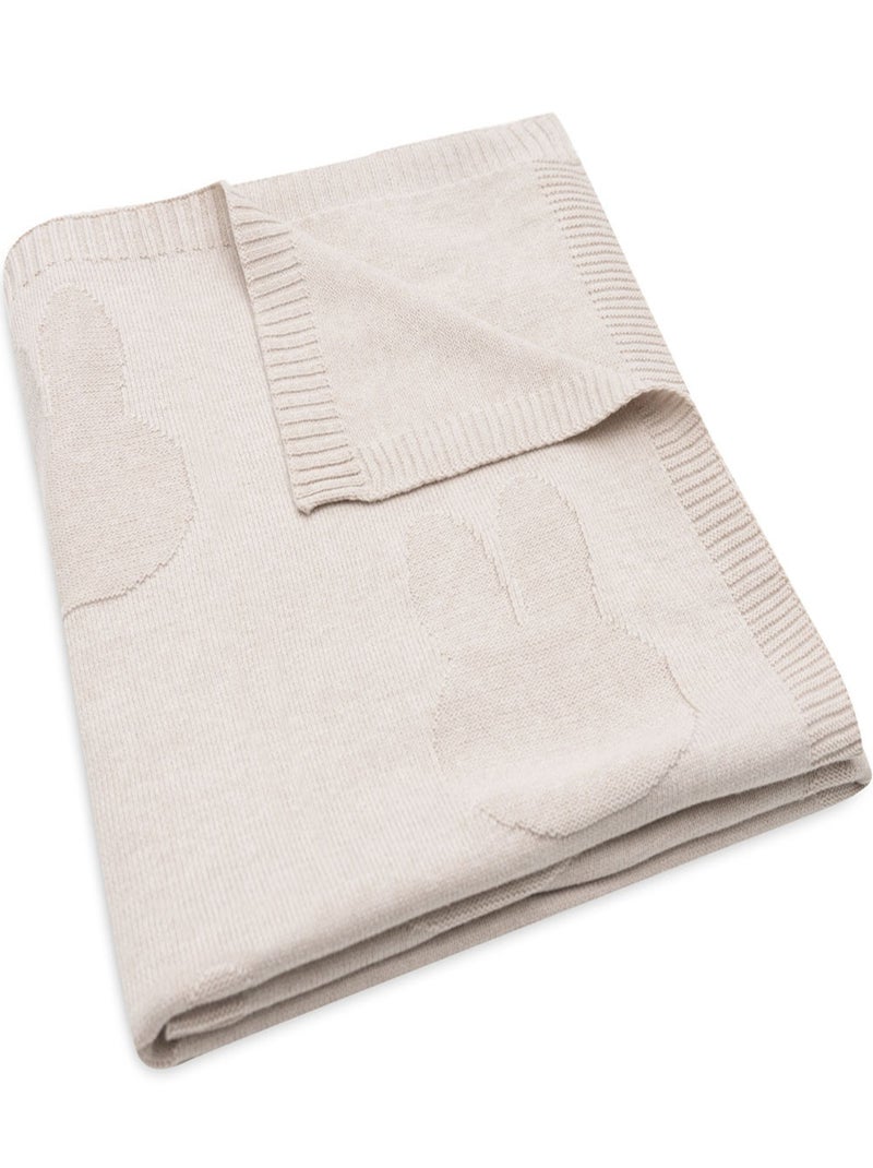 Jollein - Couverture en tricot Beige - Kiabi