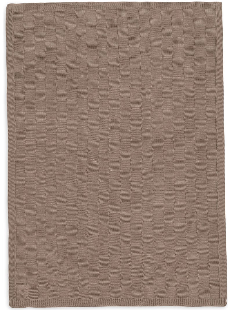 Jollein - couverture en tricot Marron - Kiabi