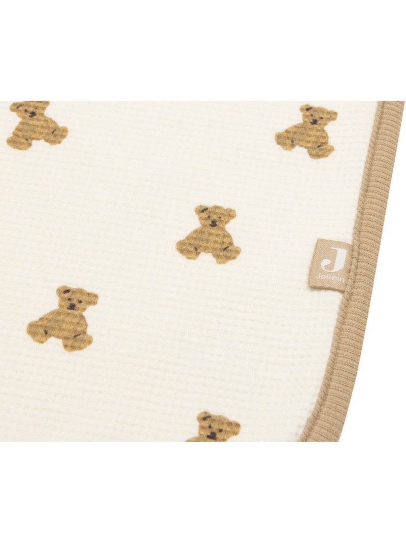 Jollein - Couverture Little Waffle Ecru - Kiabi
