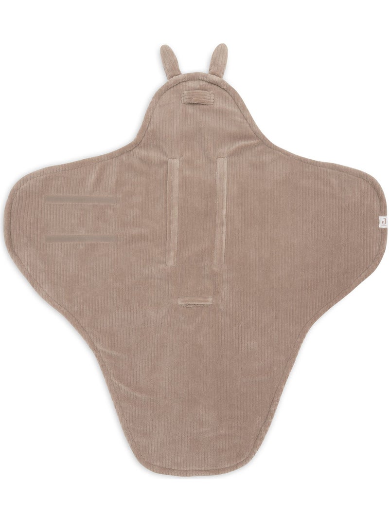 Jollein - Couverture nomade Bunny Marron - Kiabi