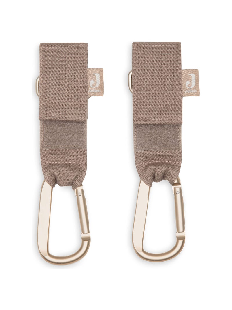 Jollein - Crochets pour poussette Marron - Kiabi